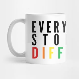 Everybody's Story Is Different (Black/Rainbow) - Happiest Season Mug